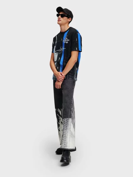 Футболка Karl Lagerfeld Jeans черная