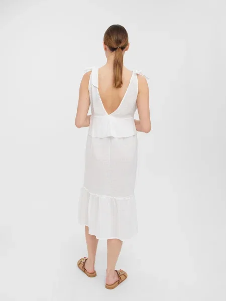 VERO MODA Rochie Viola' alb