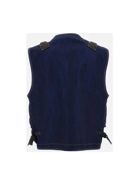 Kamizelka Stone Island z kamieniami niebieska