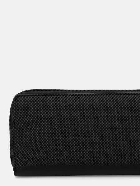 Lacoste Veľká dámska peňaženka L Zip Wallet čierna