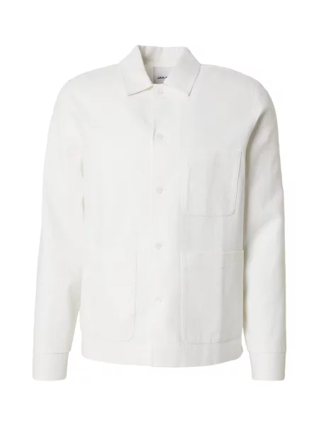 DAN FOX APPAREL Átmeneti dzseki Adrian' fehér
