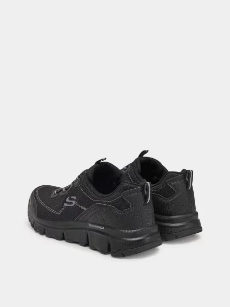 Кожаные кроссовки Skechers черные