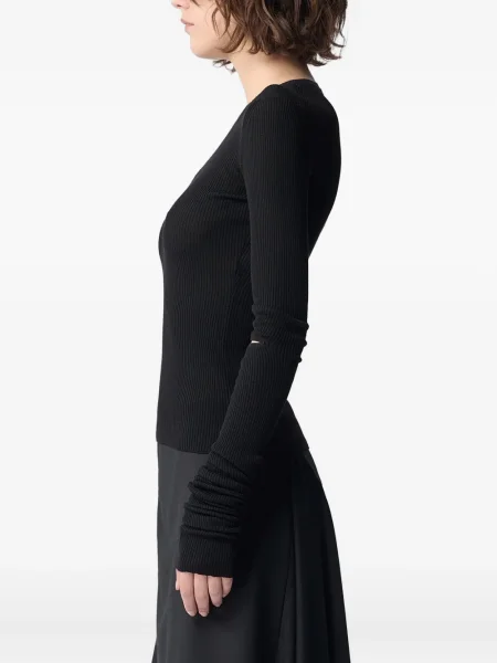 Top Ann Demeulemeester negru