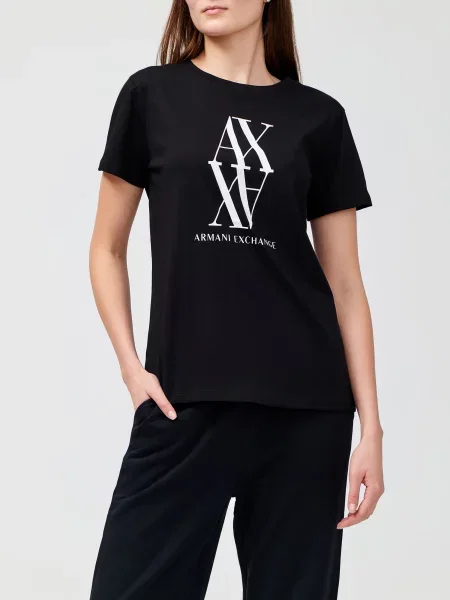 Футболка Armani Exchange чорна