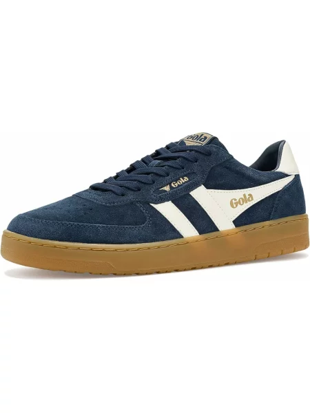 Sneakersy Gola zamszowe niebieskie