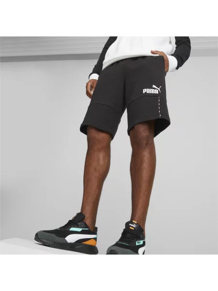 Spodenki Puma Essentials Block Tape czarne