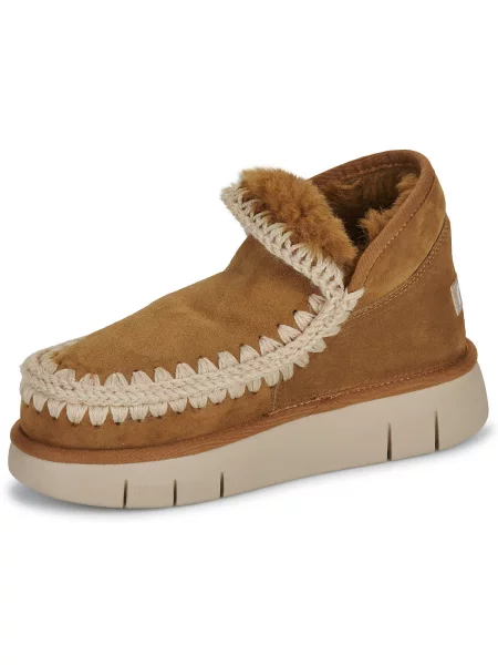 Boty Mou ESKIMO BOUNCE SNEAKER SUEDE hnědé