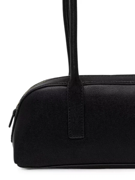 Geantă shopper Guess cu autograf negru