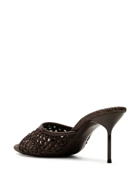 Papuci tip mules Paris Texas maro