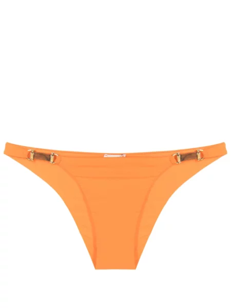 Bikini Lenny Niemeyer z niską talią pomarańczowy
