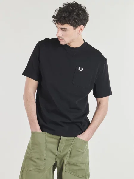 Tričko Fred Perry čierna