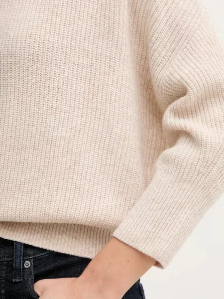 Светр із додаванням вовни OUI гольф бежевий