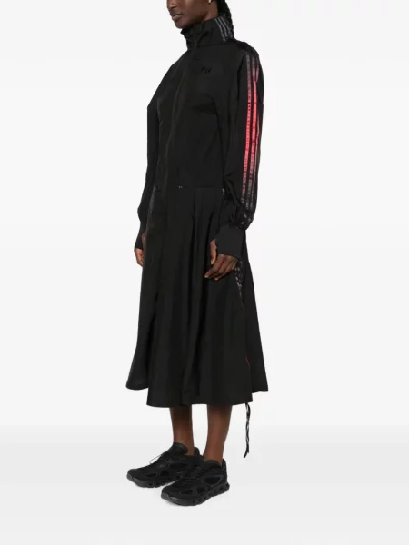 Rochie midi Y-3 cu imagine negru