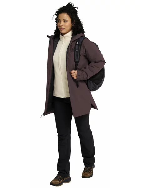 Зимова куртка Jack Wolfskin Heidelstein фіолетовий