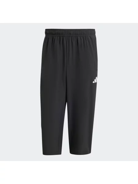 ADIDAS PERFORMANCE Pantaloni sport Essentials negru alb