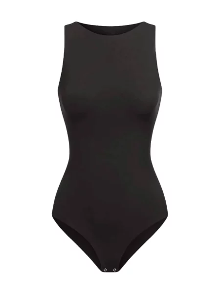 Cfab Bodi za oblikovanje Crew Neck Bodysuit String' crna