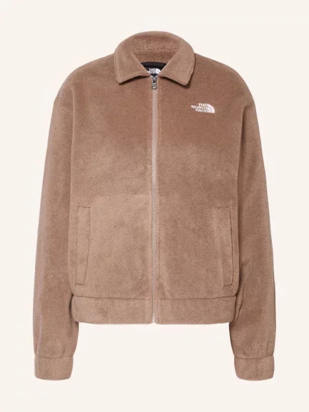 The North Face Fleecová Mikina Collared hnědá