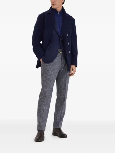Pantaloni Brunello Cucinelli conici gri