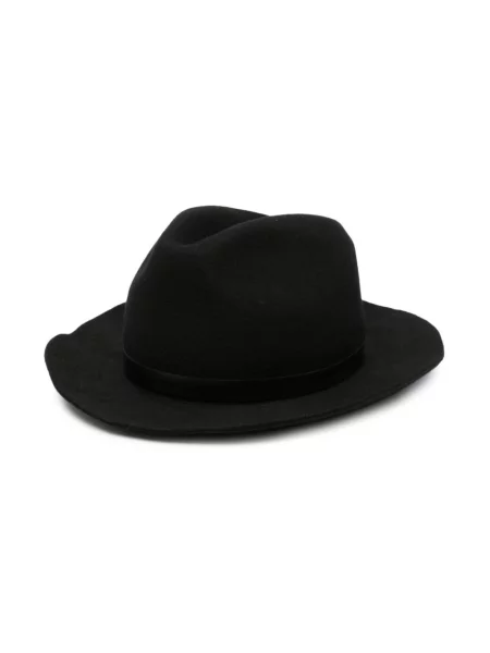 Kapelusz Emporio Armani wełniany czarny