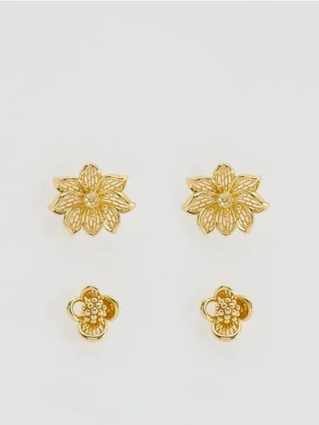 Серьги Reserved золотые