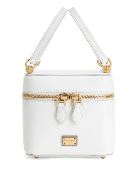 Geantă Dolce & Gabbana Sicily alb