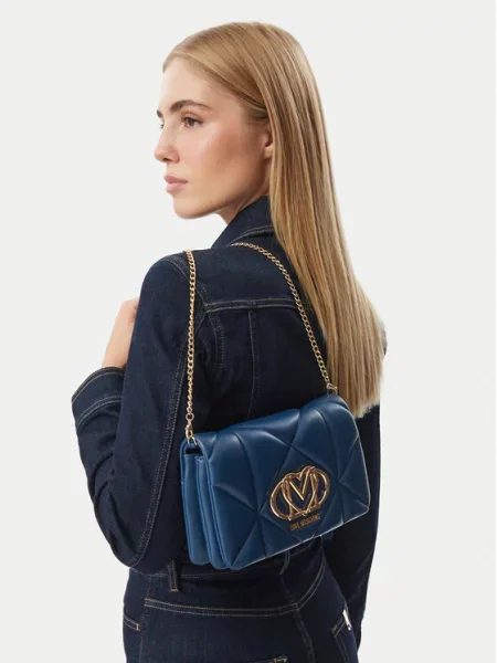 Torbica LOVE MOSCHINO Tamnoplava