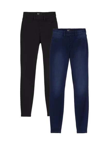 Friends Like These Jeggings albastru închis / denim negru