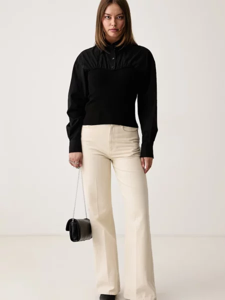 Pinko Bluză Suzuki negru