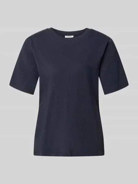 Męski t-shirt o kroju regular fit z czystej bawełny Marc O'polo Denim granatowa