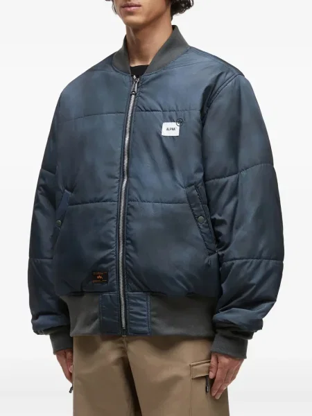 Geacă bomber Alpha Industries albastru