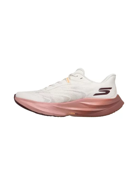 SKECHERS Nízke tenisky SKX AERO SPARK vínovo / šedobiela červená