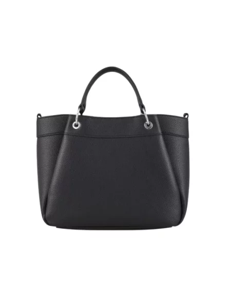 Torebka Armani Exchange skórzana czarna