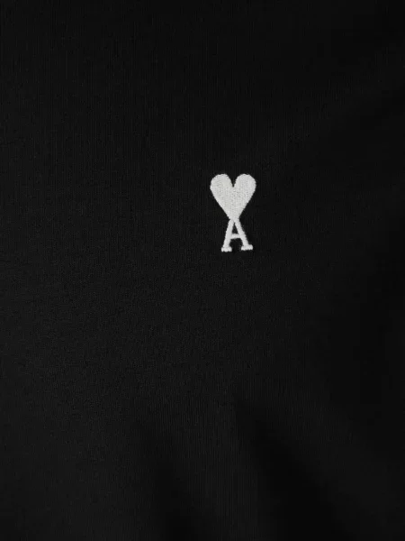 Lung tricou Ami Paris negru