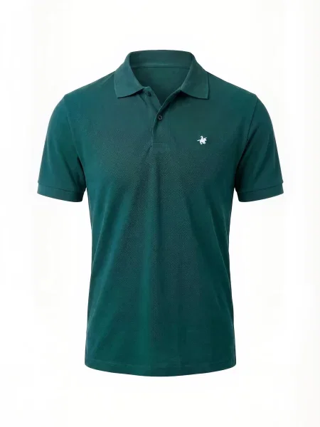 TEESHOPPEN Cămașă Classic pin verde