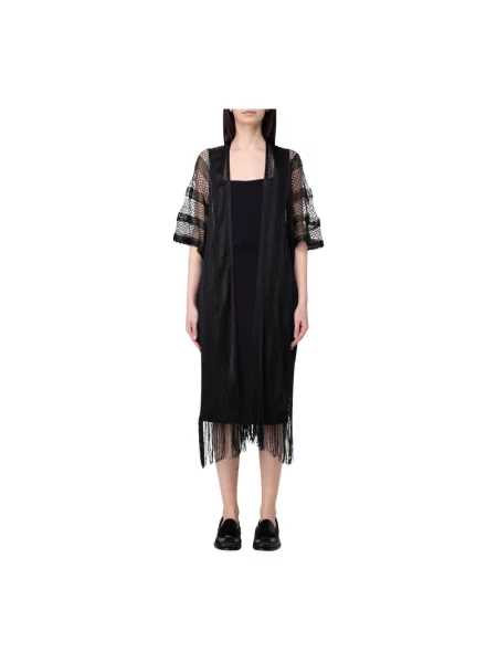 Ponczo Liu Jo z siateczką z siateczki czarne