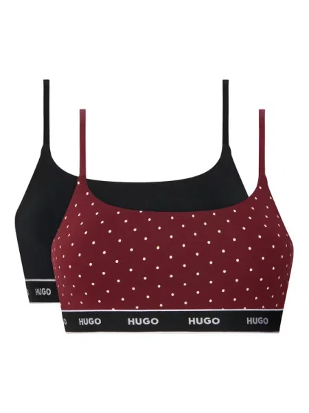HUGO Top melltartó szett piros