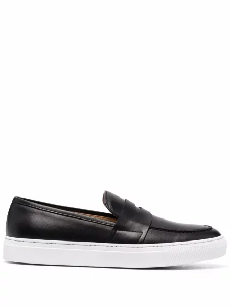 Pantofi loafer Scarosso din piele negru