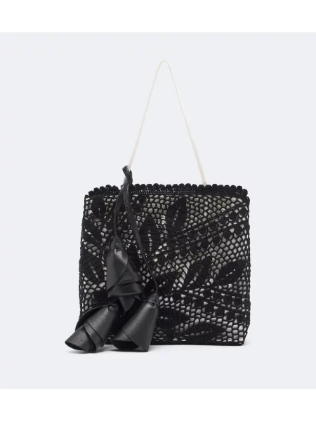 Top Magda Butrym din satin negru