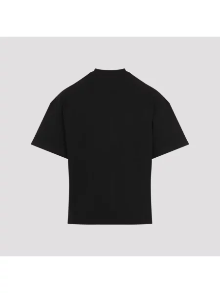 Koszulka Jil Sander z logo czarna