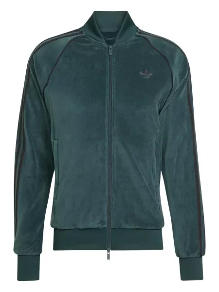 Voskovaný velurové kraťasy Adidas černé