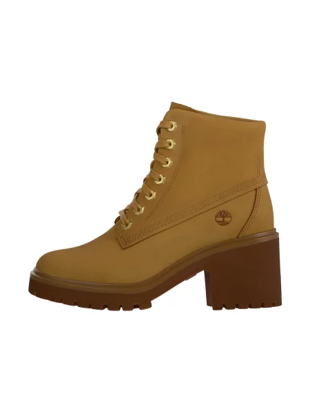 TIMBERLAND Ghete cu șireturi cămilă maro