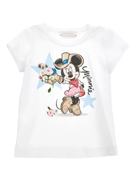 Tricou copii Monnalisa alb