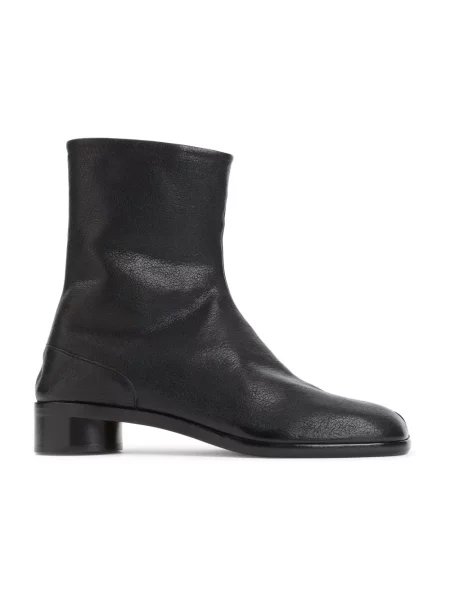 Botki Maison Margiela skórzane czarne