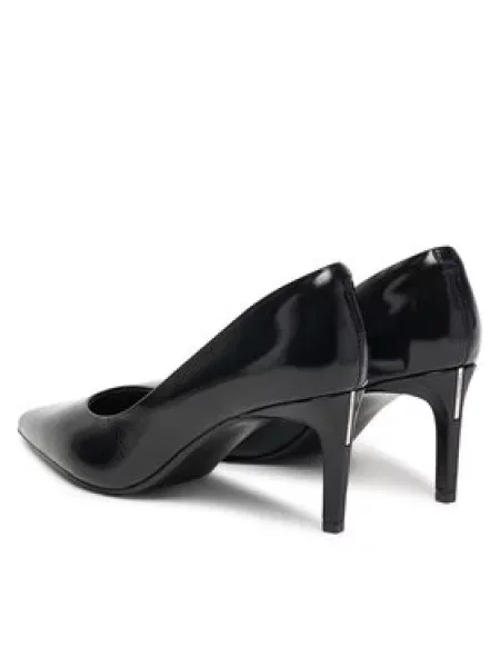 Calvin Klein Aukštakulniai Ess Stiletto 70 Shiny Lth juoda