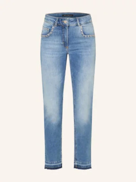Betty Barclay Skinny Džíny S Ozdobnými Kamínky middle blue denim modré
