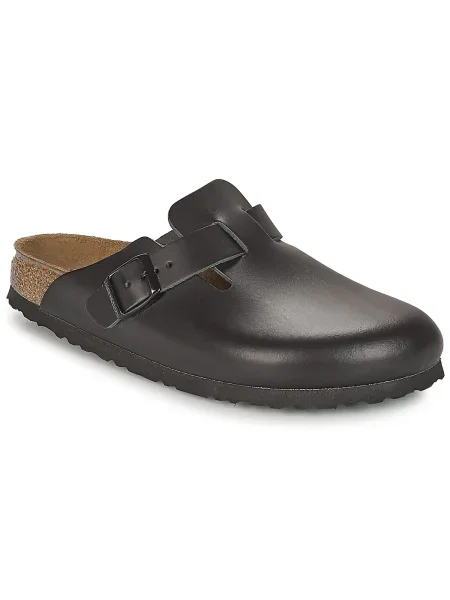 Papuci Birkenstock din piele negru