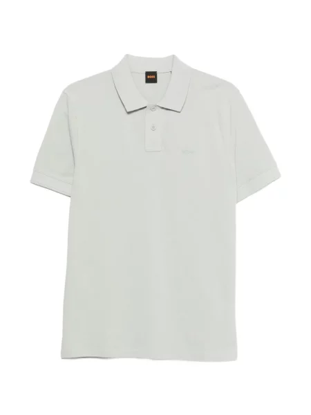 Polo Boss scurt gri