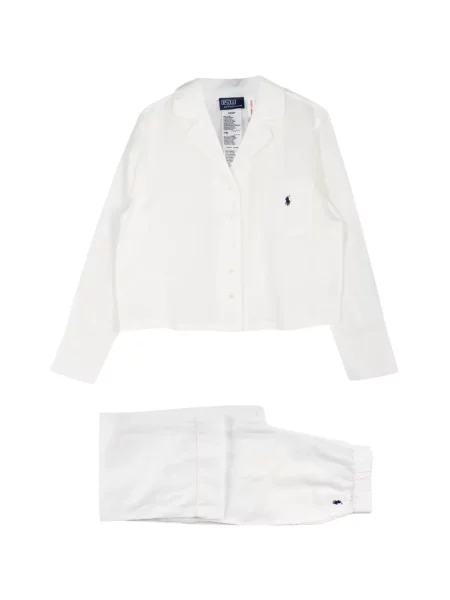 Pijamale Polo Ralph Lauren alb