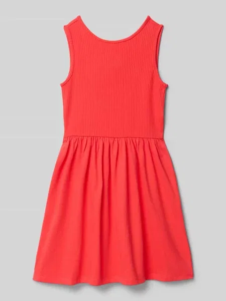 Sukienka casualowa o kroju regular fit z mieszanki bawełny S.oliver Red Label