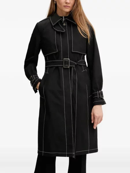 Cu centură trenci Dkny negru